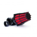 Въздушен филтър TNT R - 90&deg; / &Oslash;28 - 35mm / Черно / Червен дунапрен