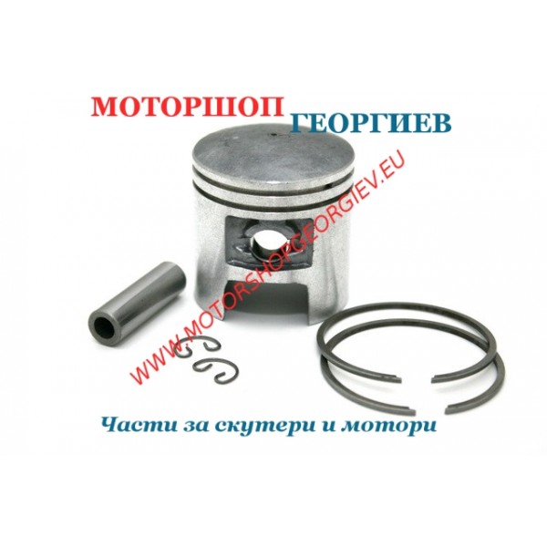 Резервна част Бутало комплект Suzuki Gemma CS50 / CX50 50cc 2T - 41,25 / 10 / 21,3mm (+0,25mm) - Бутала SUZUKI - Моторшоп Георгиев