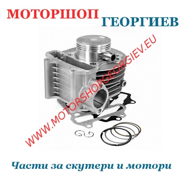 Резервна част Кит цилиндър 150cc Kymco GY6 157QMJ 4T &Oslash;57мм чугун Kymco Agility People 150 - TNT - Цилиндри за KYMCO - Моторшоп Георгиев