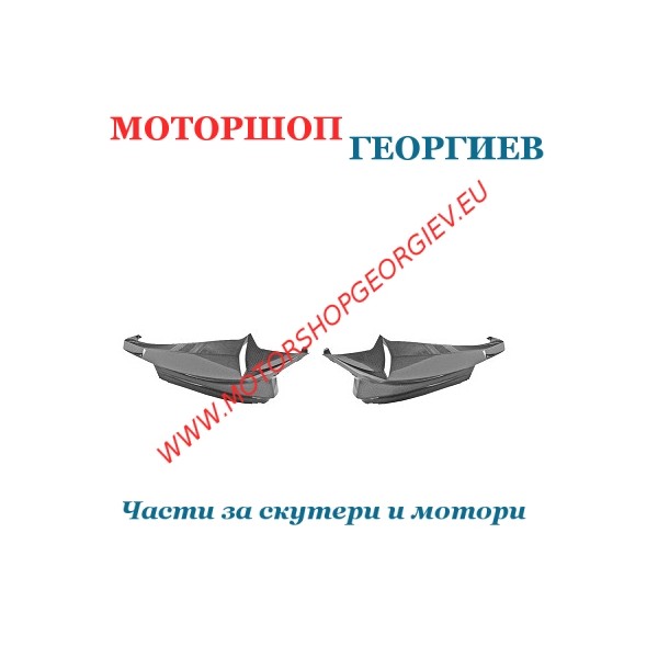 Резервна част Капак двигател MBK BOOSTER YAMAHA BWs 2004 IMIT Карбон - Спойлери YAMAHA BWs / MBK BOOSTER 2004 - Моторшоп Георгиев