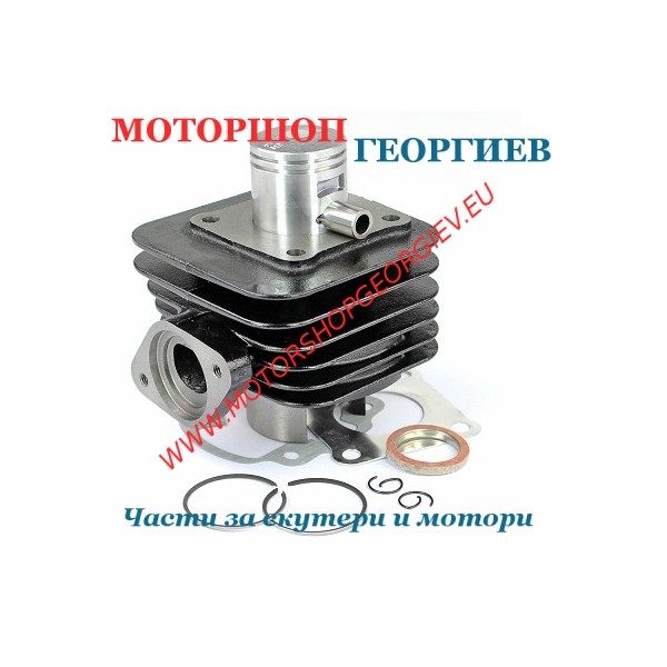 Резервна част Кит цилиндър 50cc SYM 2T AC &Oslash;39мм чугун SYM Jet Euro X, Orbit, Shark - TNT - Цилиндри TNT - Моторшоп Георгиев