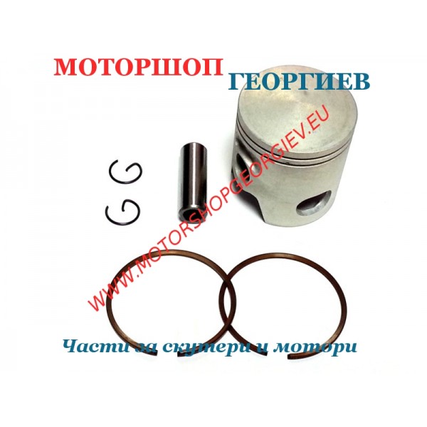 Резервна част Бутало комплект PIAGGIO 47.40мм 2T б.болт &Oslash;12 мм 70cc - Буталo за скутери и мотори - Моторшоп Георгиев