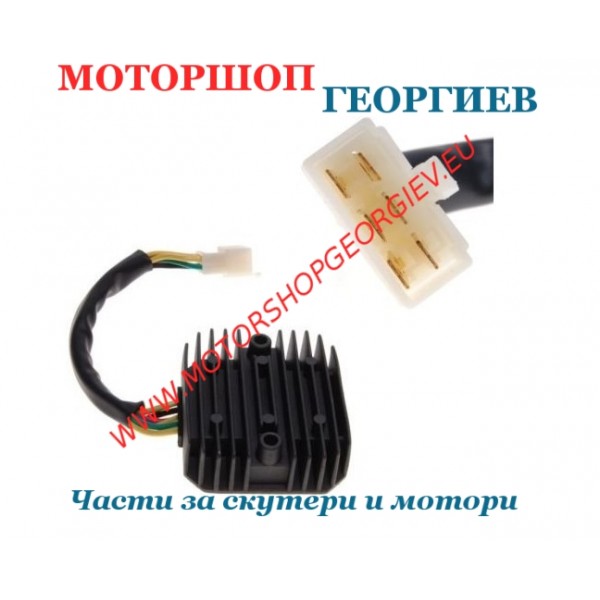 Резервна част Реле регулатор YAMAHA 5A8-81960-A0 / 3LS-81960-01 - Реле регулатор за YAMAHA / MBK - Моторшоп Георгиев