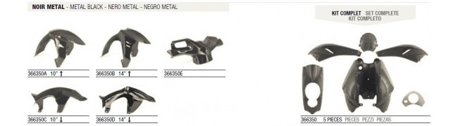 Спойлери PEUGEOT LUDIX H2O