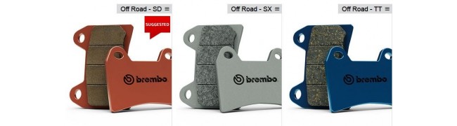 Каталози за накладки на скутери и мотори